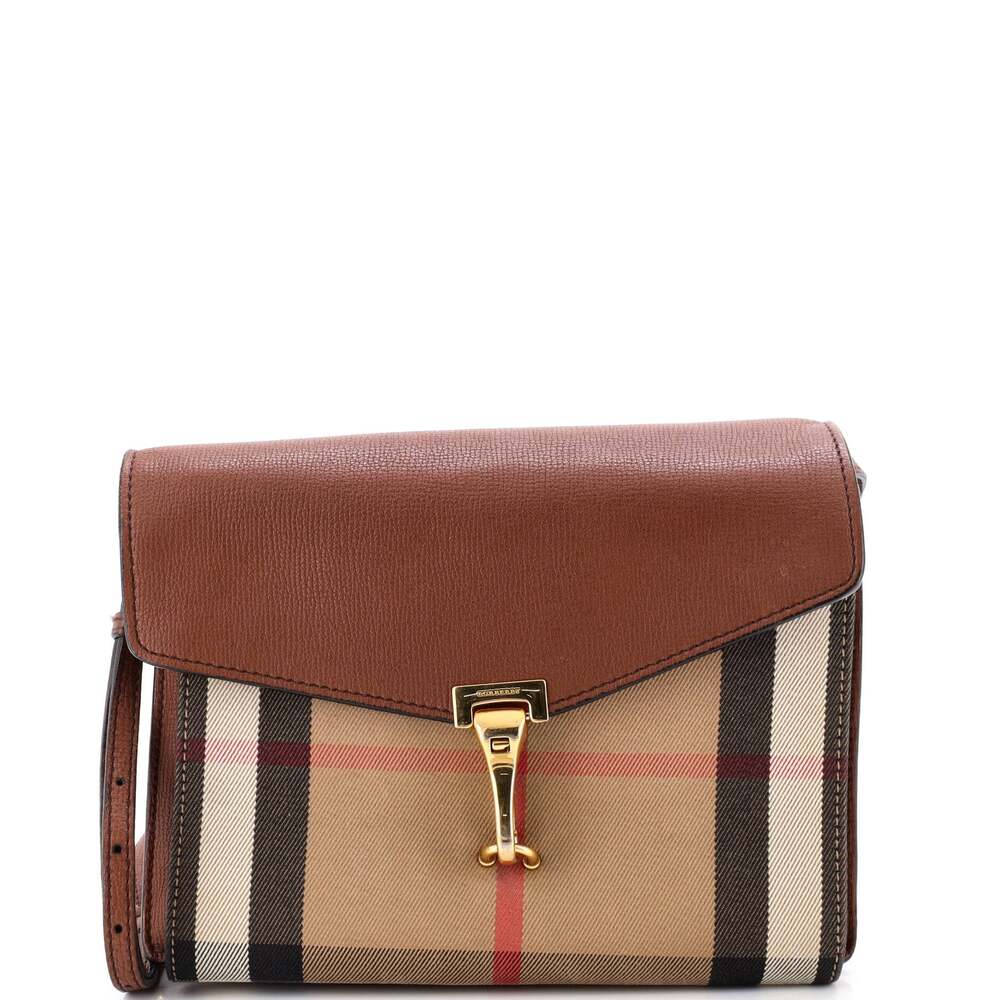Burberry Macken Crossbody Bag Leather #269663B72B - Picture 1 of 8